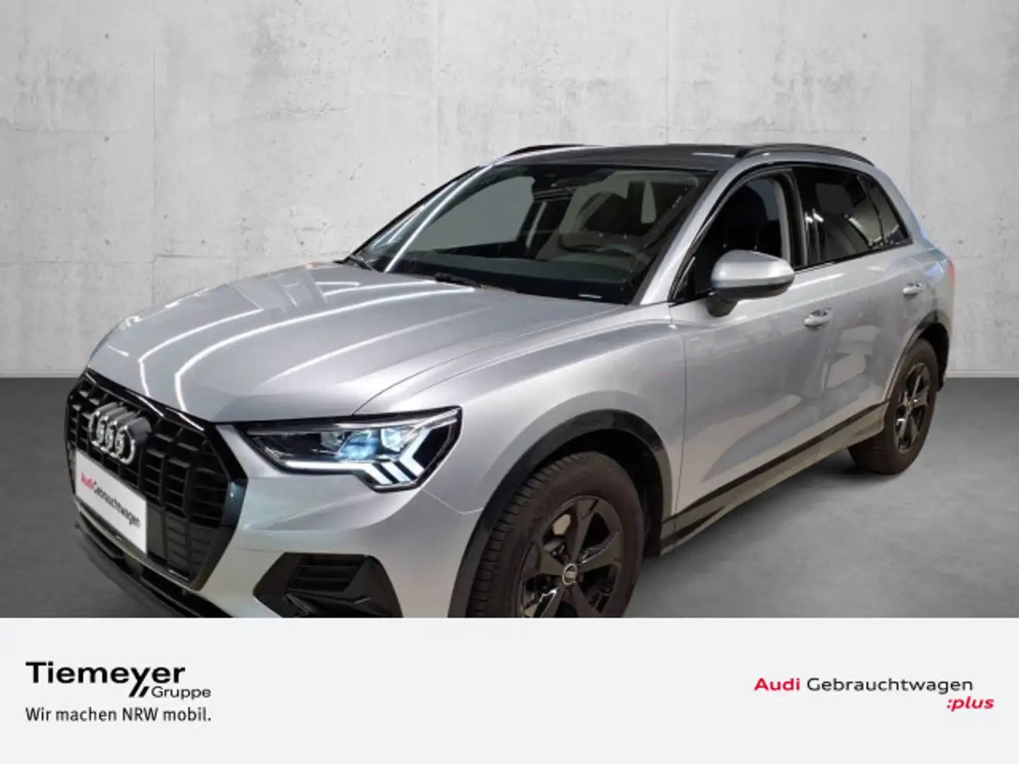 Audi Q3 35 TFSI ADVANCED LM19 ST.HEIZ LED eKLAPPE Silber - 1