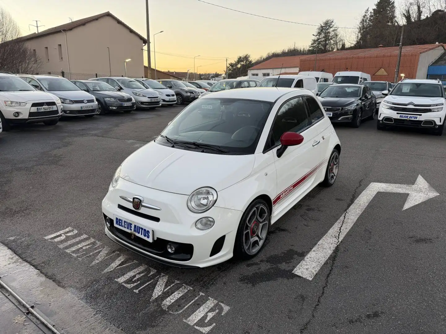 Abarth 500 1.4 Turbo T-Jet 135 Blanc - 2