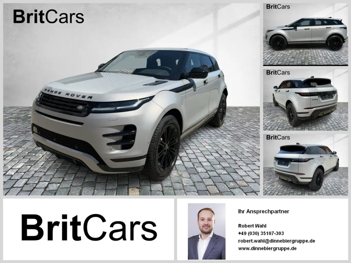 Land Rover Range Rover Evoque D165 Dynamic SE Zilver - 1