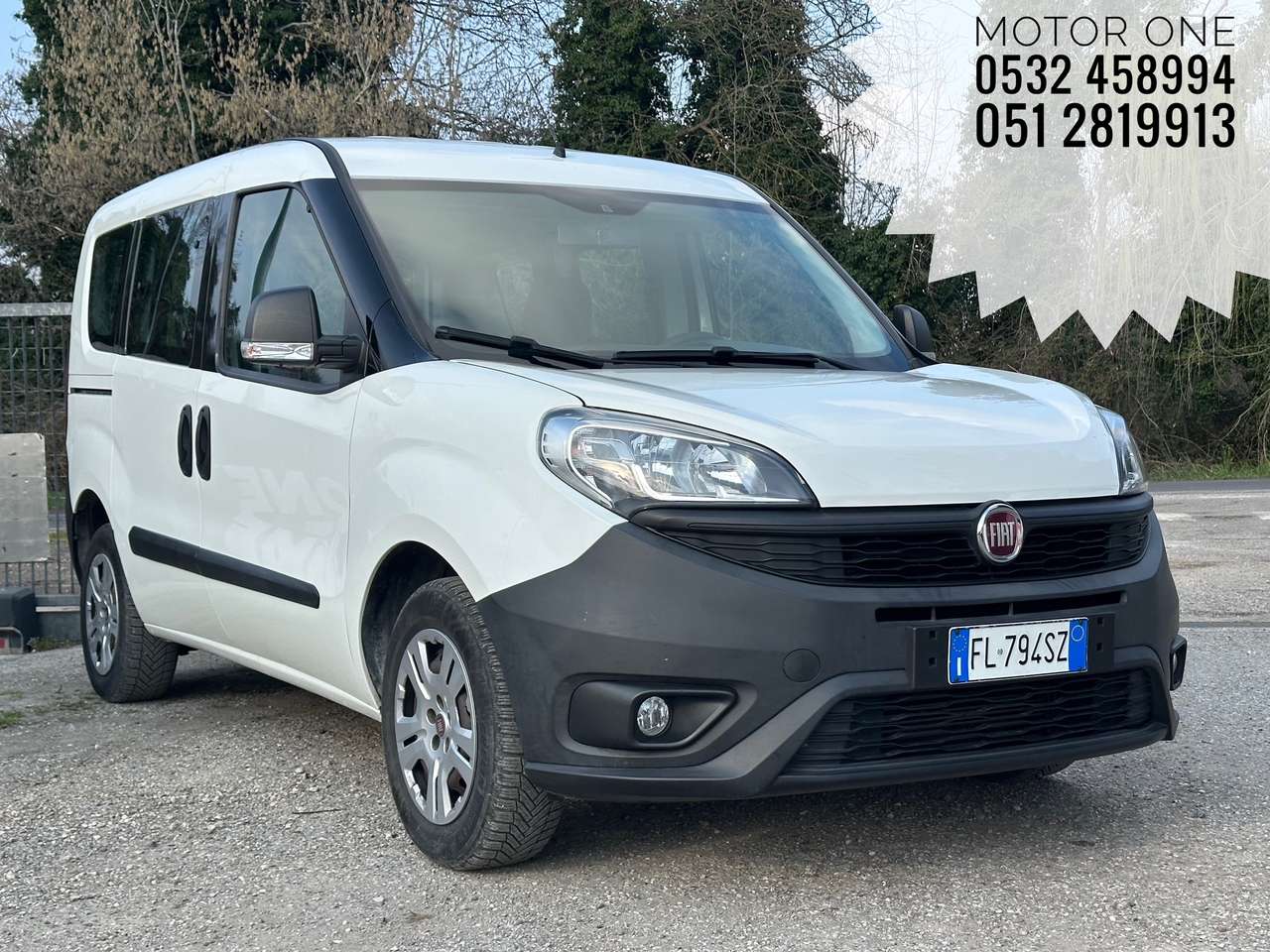 Fiat Doblo AUTOCARRO 5 POSTI 1.3 Mijet 95CV  Euro6