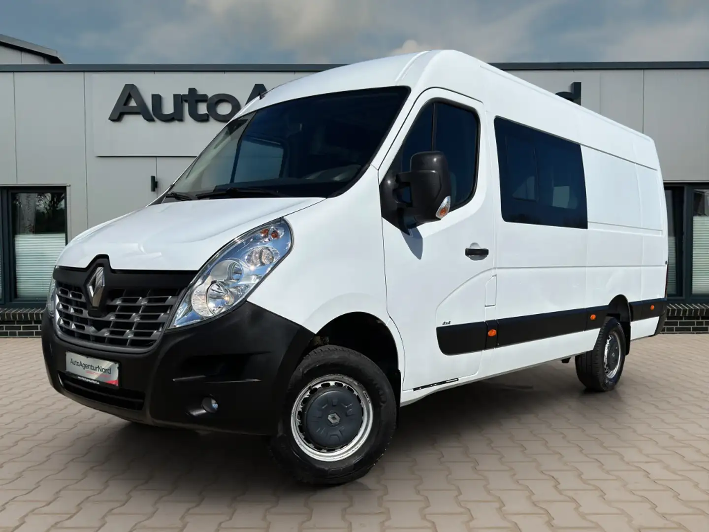 Renault Master L4H2 4x4 3,5t+6SITZE+KLIMA+TEMP Weiß - 1