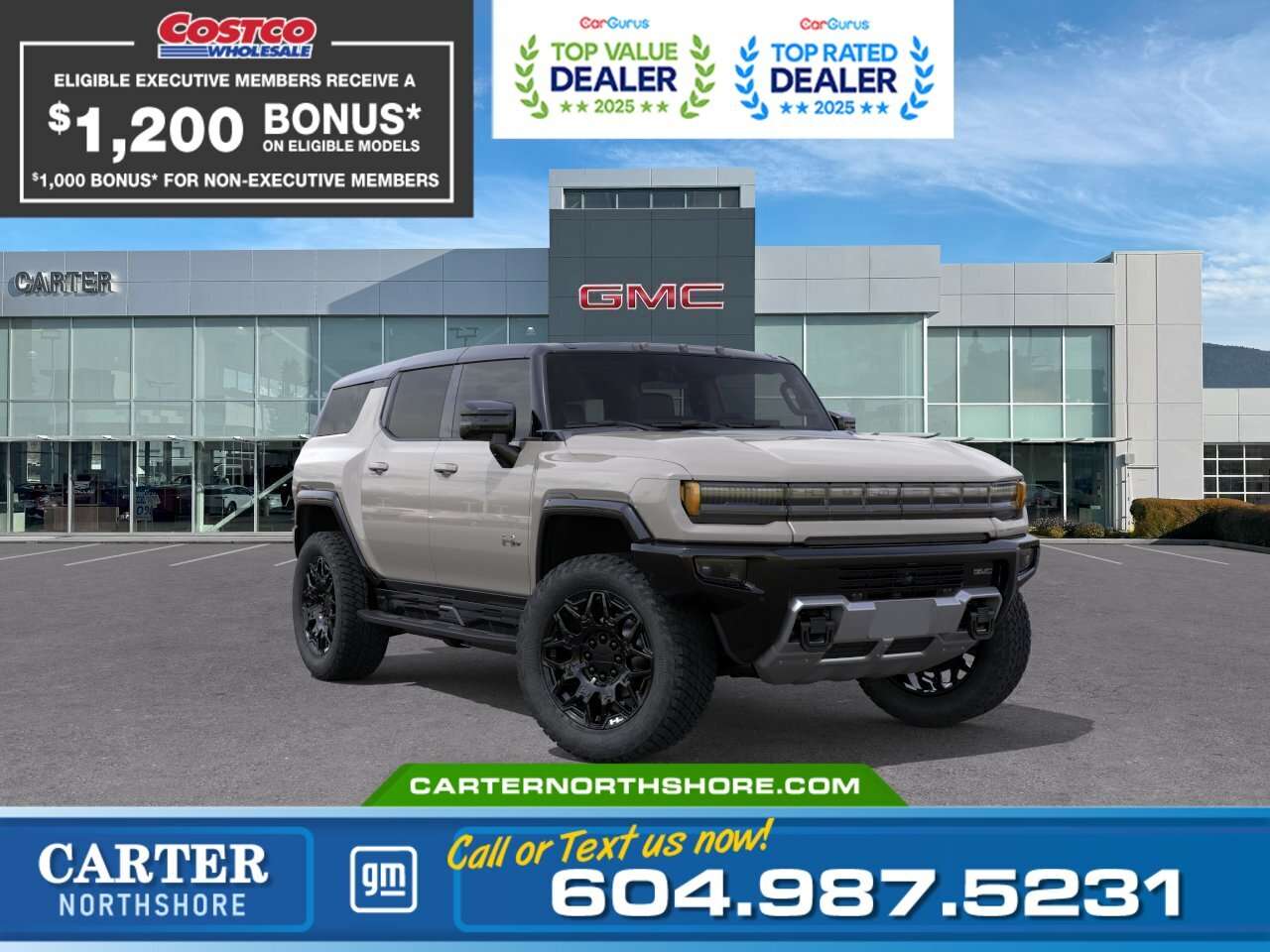 Brown 2026 GMC Hummer EV SUV SUV / Crossover All-Wheel Drive Automatic