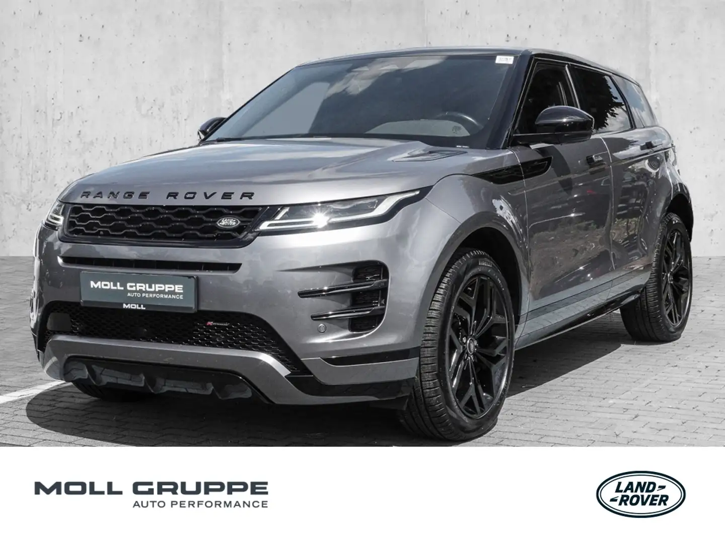 Land Rover Range Rover Evoque 2.0 P200 Mild-Hybrid R-Dynamic SE Pano LED Kamera Grau - 1