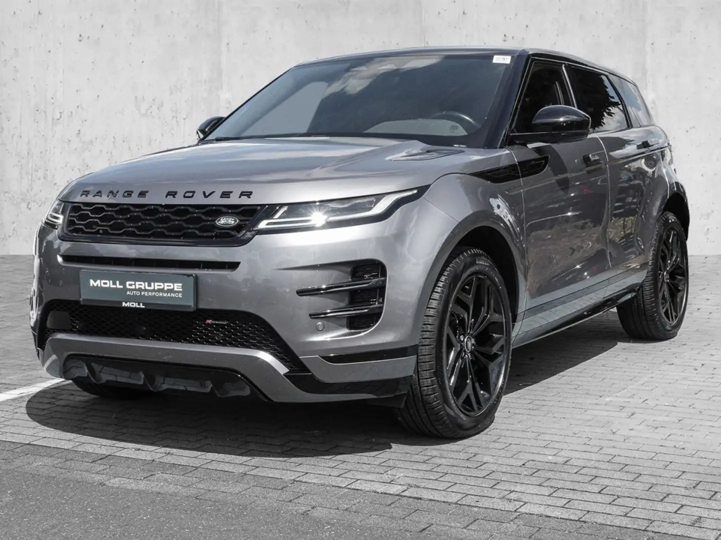 Land Rover Range Rover Evoque 2.0 P200 Mild-Hybrid R-Dynamic SE Pano LED Kamera Grau - 2