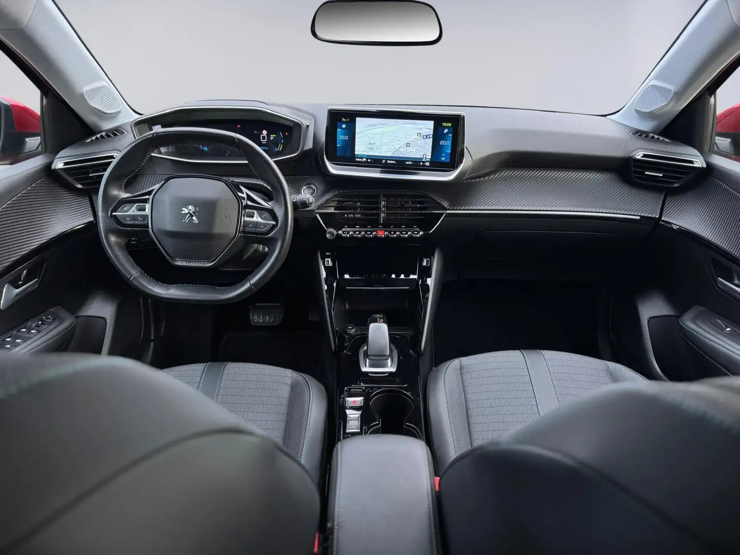 Peugeot e-208 EV Blue Lease Allure 50 kWh, achteruitrijcamera, d Rojo - 2
