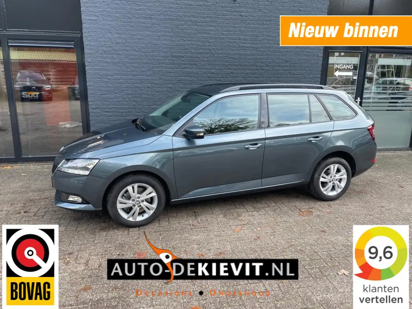 Skoda Fabia 1.0 TSI AMBITION **Automaat/navigatie/carplay** Grijs - 1