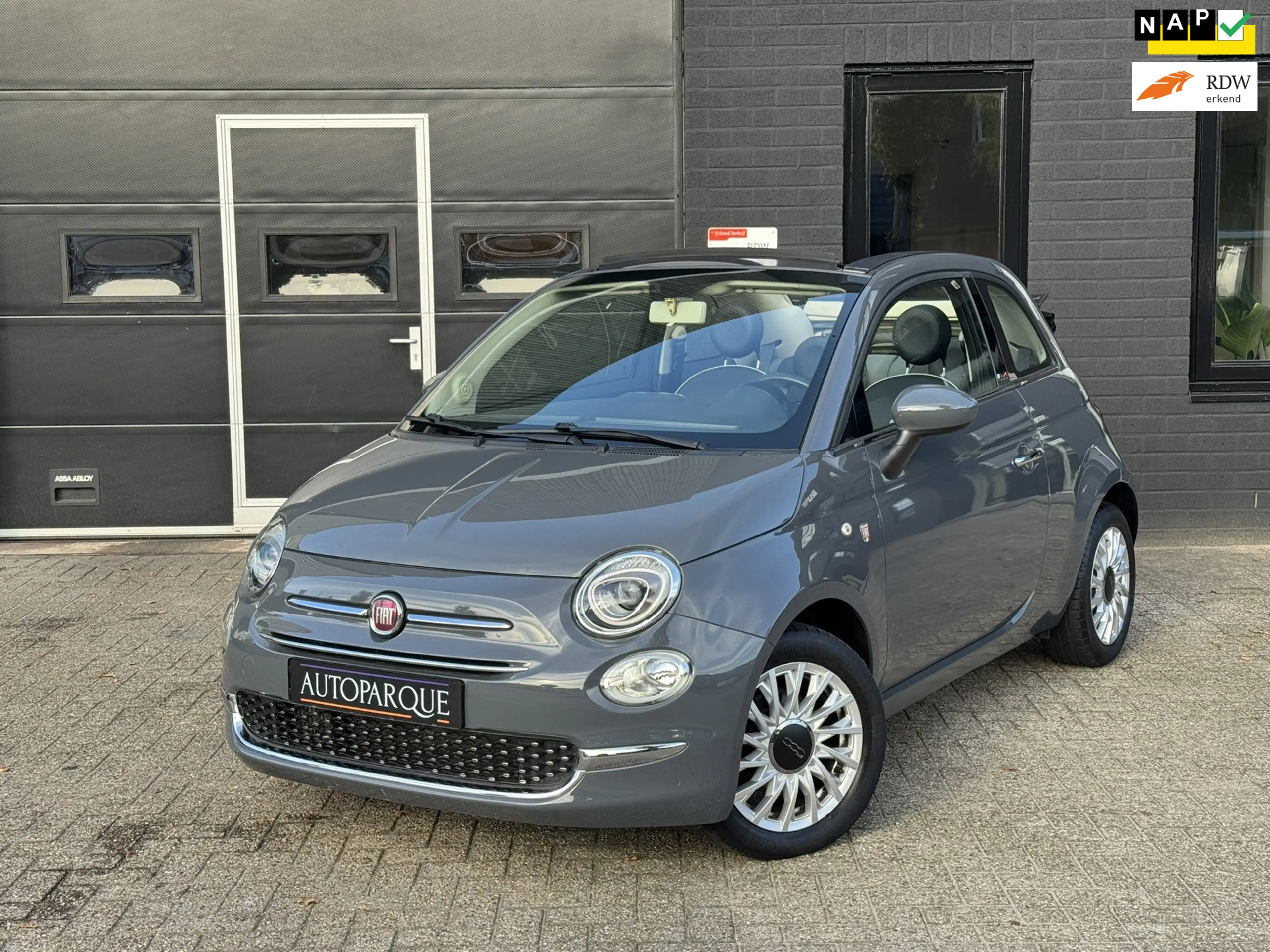 Fiat 500C 0.9 TwinAir Turbo Lounge - Origineel NL - Cruise -