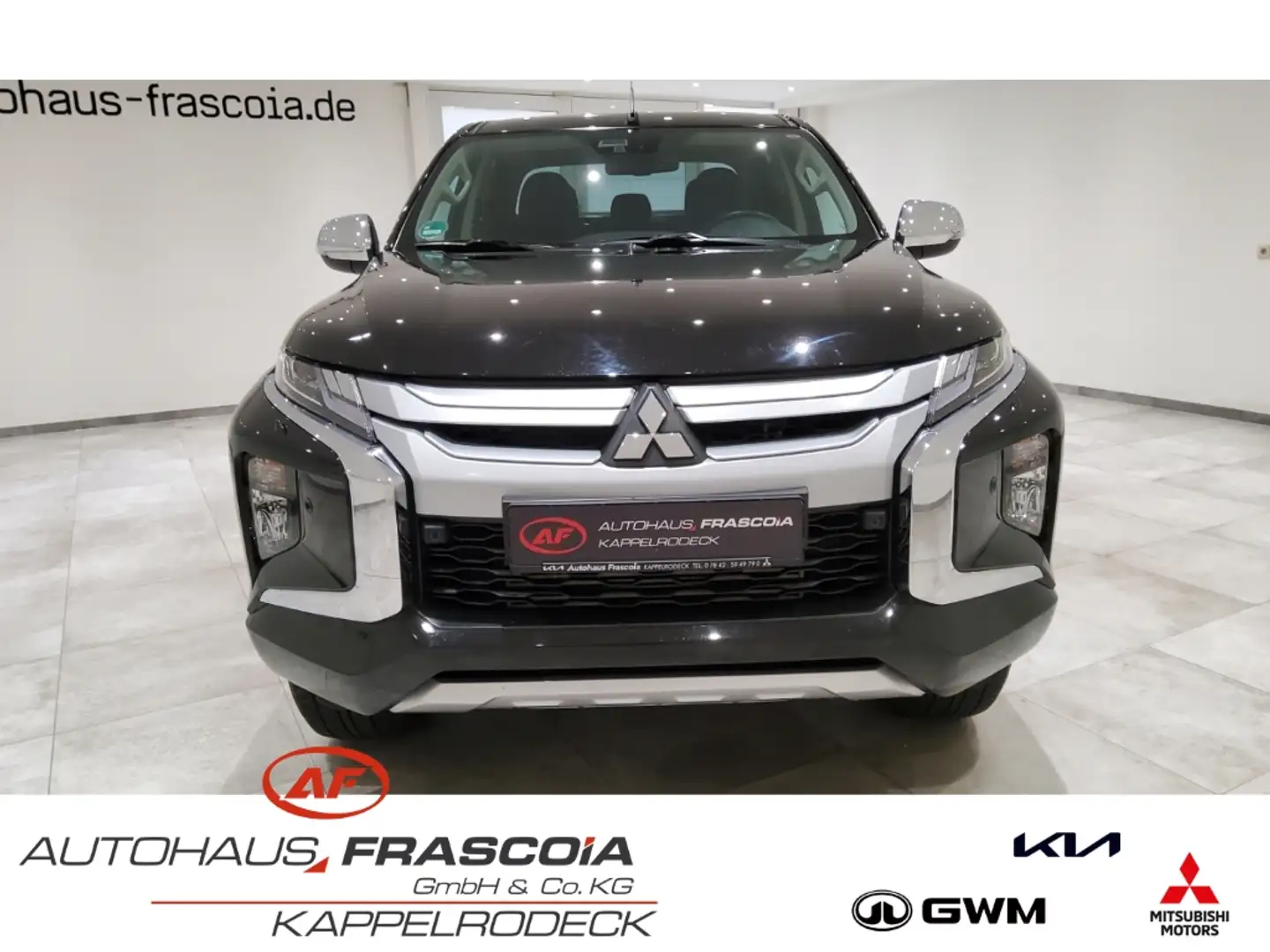 Mitsubishi L200 4x4 DC 2.2D TOP AT FAP Leder PDC Hardtop AHK Apple Zwart - 2