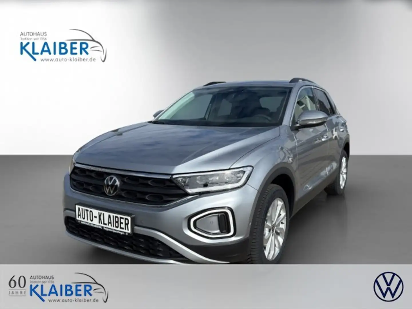 Volkswagen T-Roc Advanced 1.5 l TSI DSG AHK+ACC+LED+KAMERA+ Klima Silber - 1