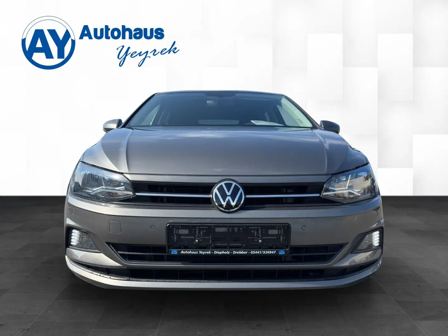 Volkswagen Polo VI United *DSG*NAV*Tempo*MFL*App*PDC* Grijs - 2