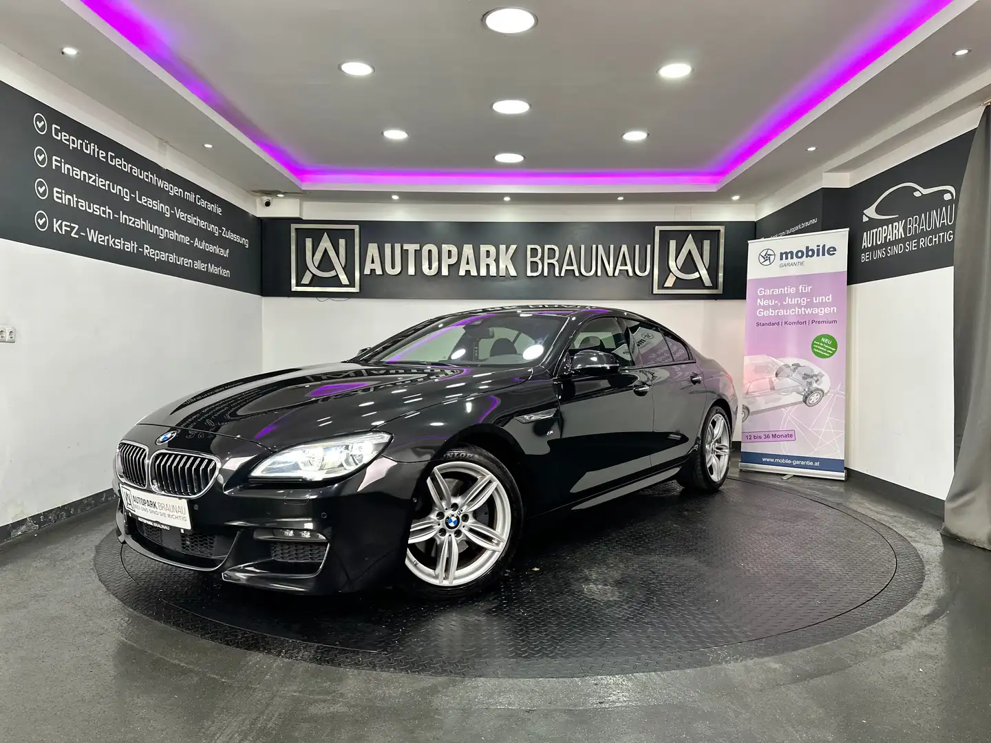 BMW 640 d xDrive Gran Coupé Aut. *M-PAKET*HUD*LED* Schwarz - 1