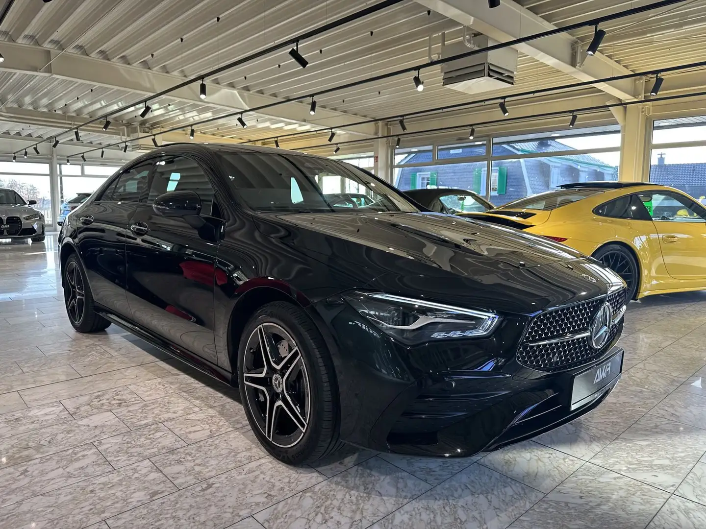 Mercedes-Benz CLA 250 e FACELIFT*AMG-LINE*PANO*360°KAMERA*AHK Negro - 2