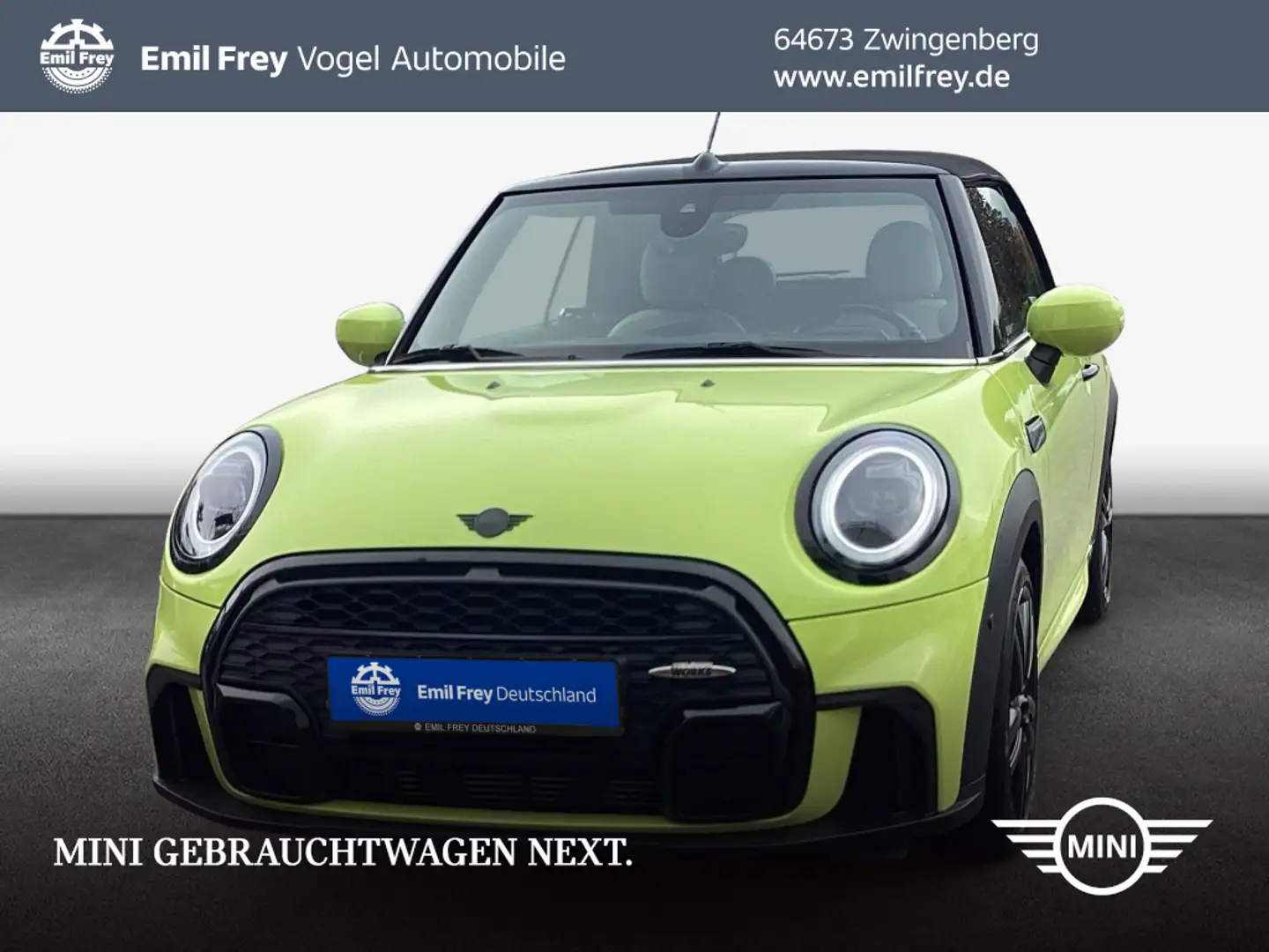 MINI Cooper Cabrio Cooper Cabrio Aut. John Cooper Works Trim Gelb - 1