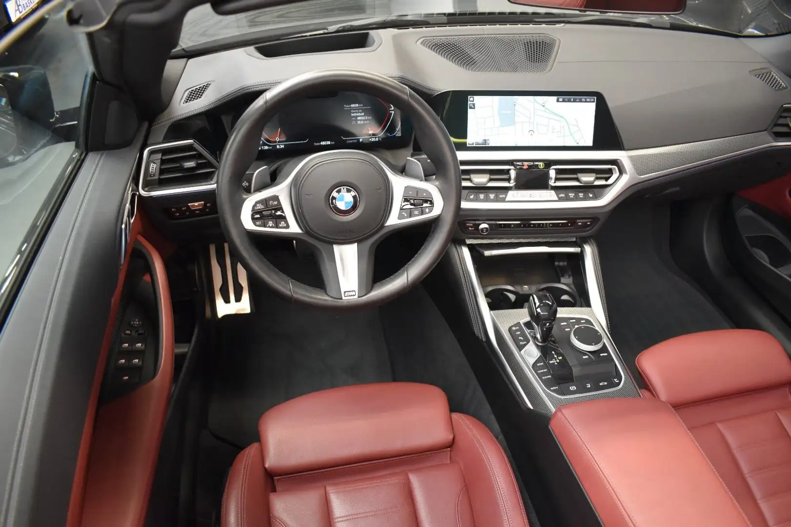 BMW 430 i CABRIO M SPORT*LASER*HEAD-UP*KESSY*LEDER* Verde - 2