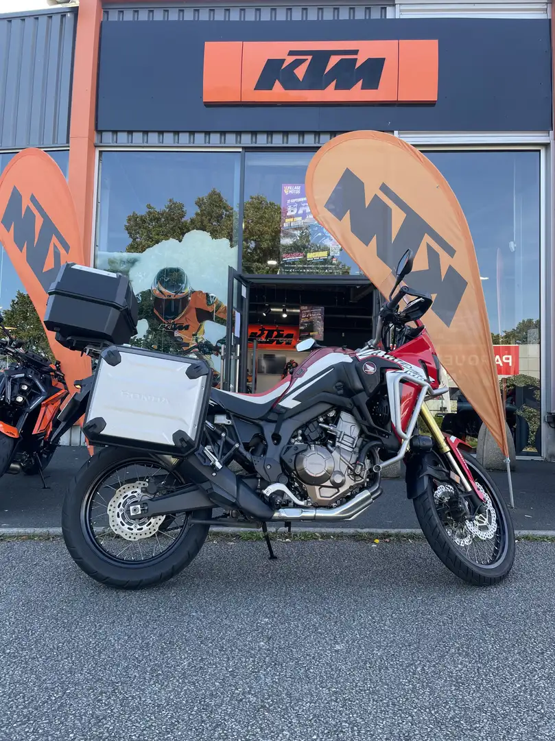 Honda CRF 1000 Rouge - 1