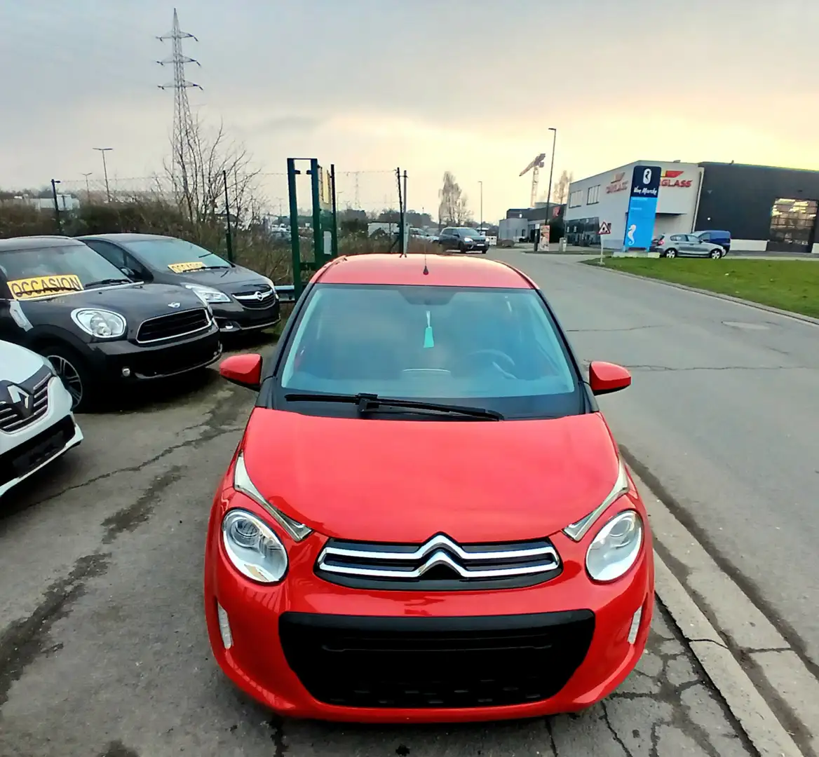 Citroen C1 1.0i airco 5 portes rcd reg vit moteur TOYOTA Rood - 2