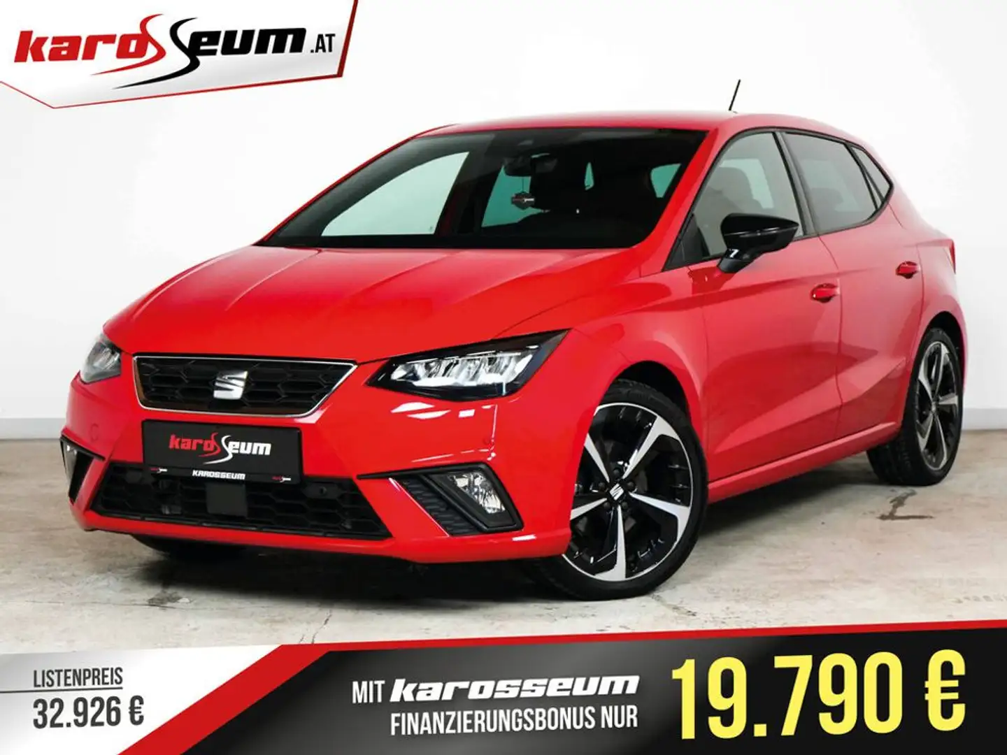 SEAT Ibiza FR DSG  *LED*SHZ*PARKHILFE*LICHT-AS* Rouge - 1