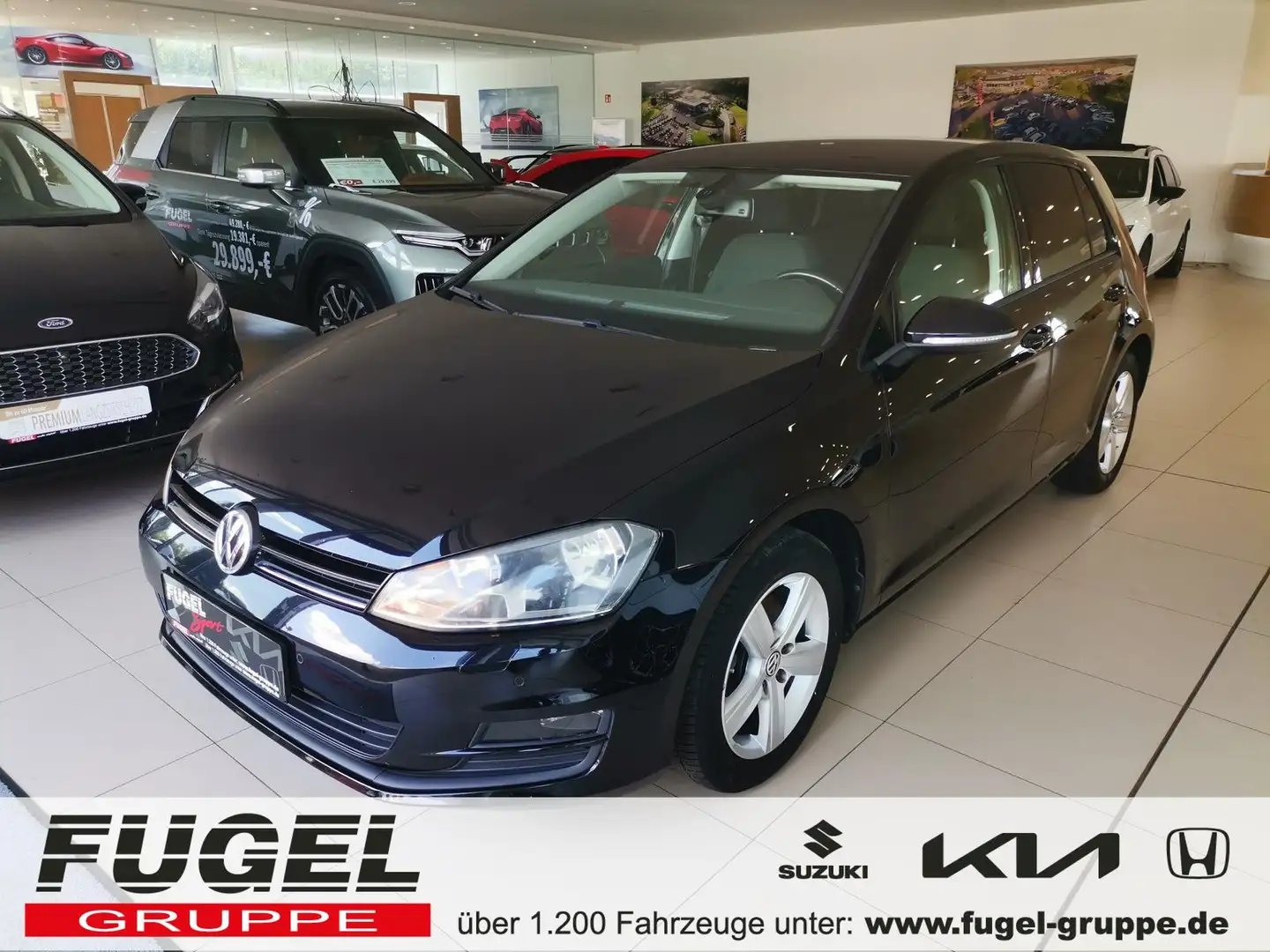 Volkswagen Golf 1.4 TSI Comfortline SHZ|Klimaautom. Černá - 1