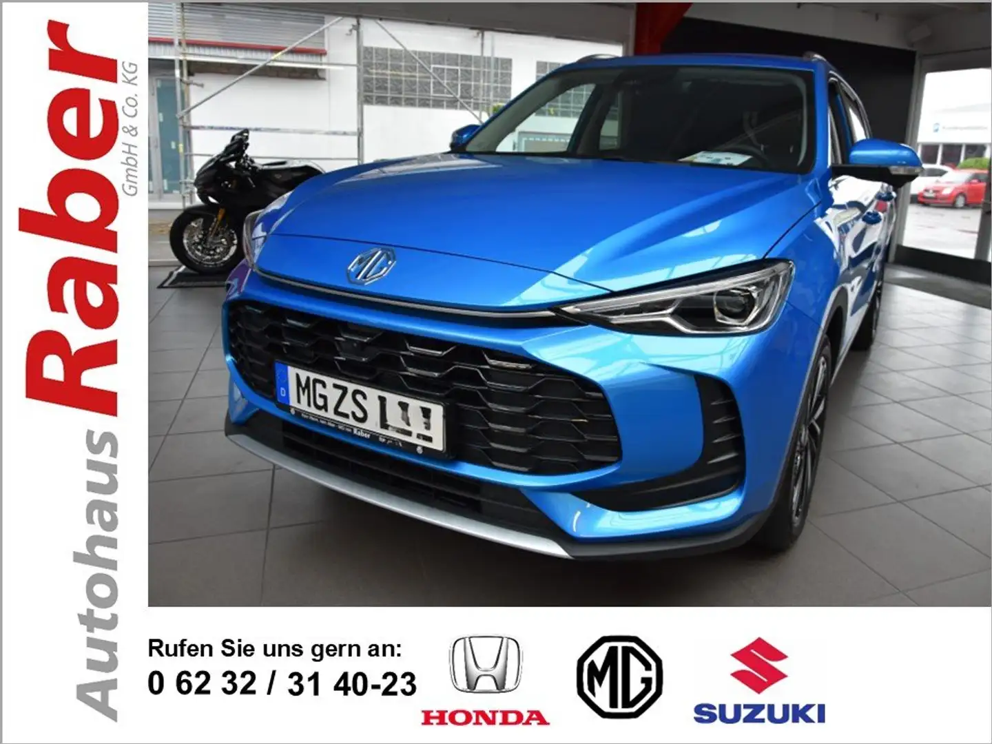 MG ZS Hybrid+ "Luxury" Bleu - 1