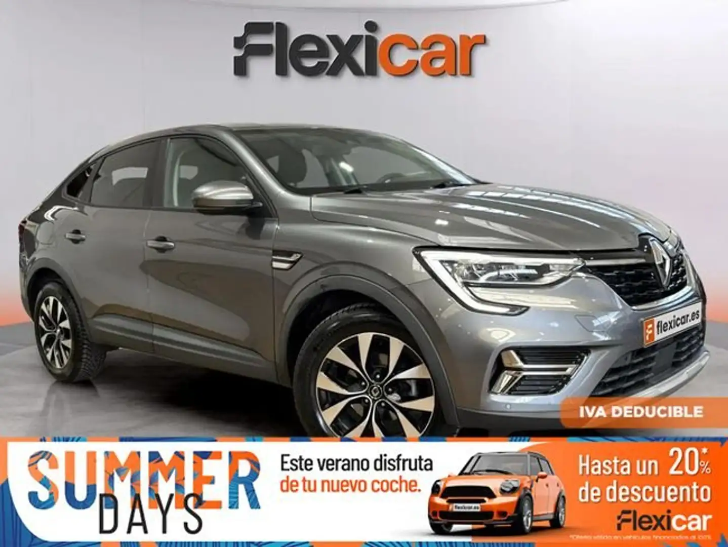 Renault Arkana Evolution+TCe+103kW%28140CV%29+EDC+mild+hybr Gris - 1