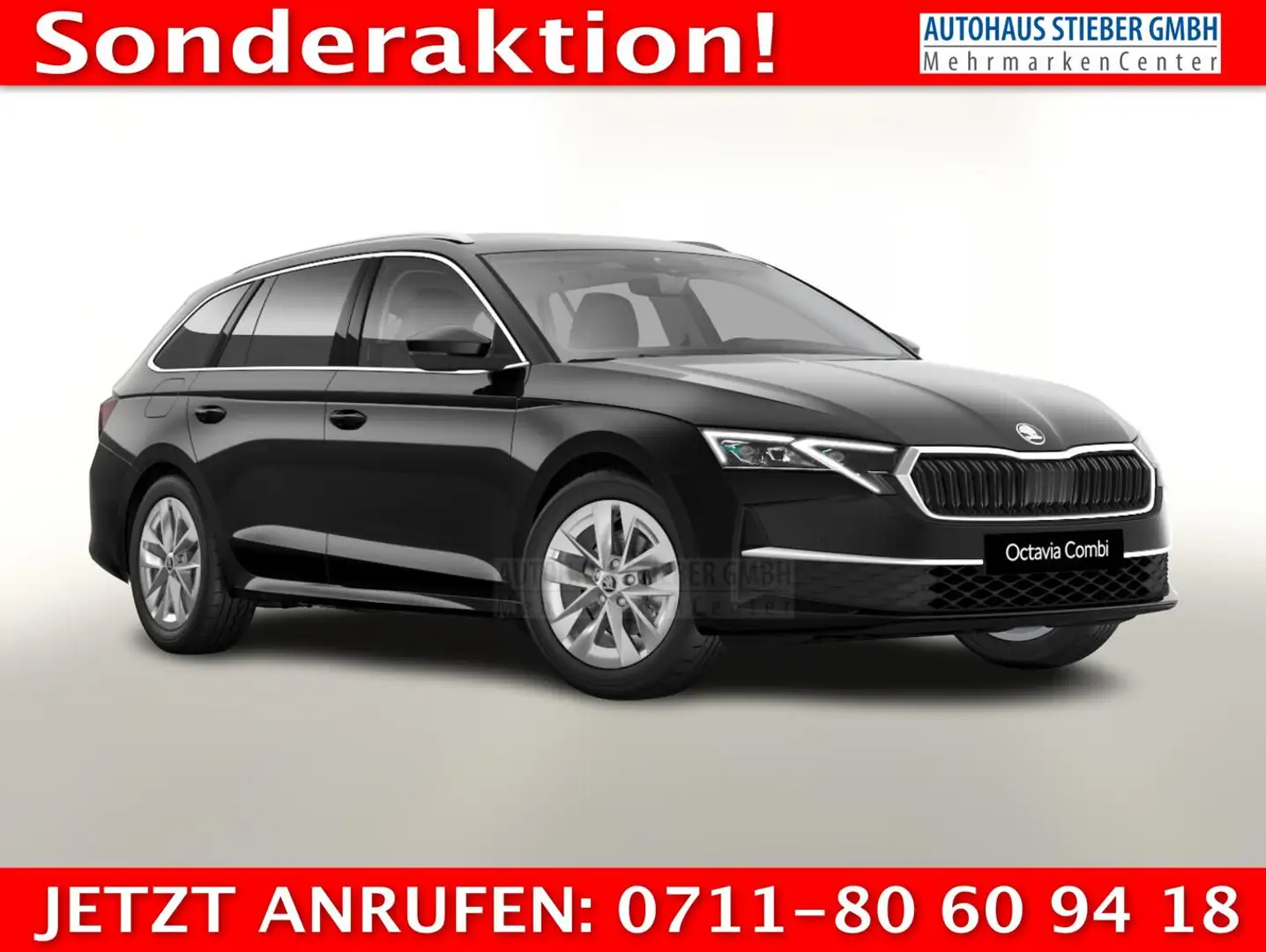 Skoda Octavia Combi Selection TDI 150 DSG Selec Matrix Nav AC... Schwarz - 1