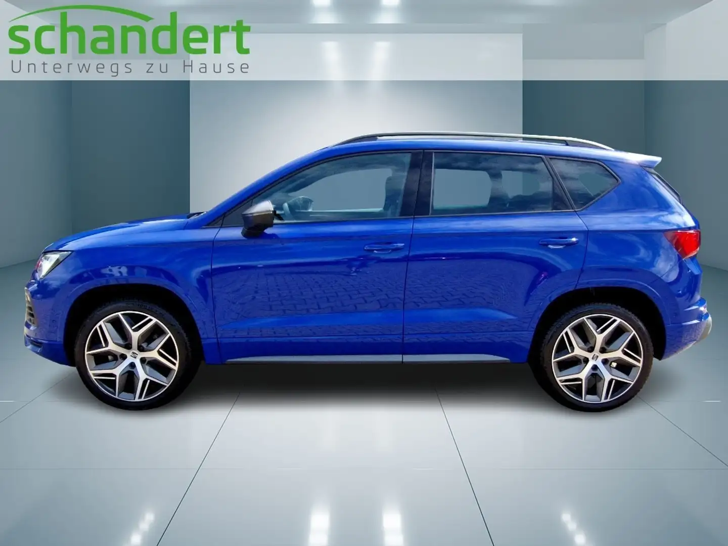 SEAT Ateca 2.0 TDI FR 4Drive DSG LED AHK Navi Pano Klimaaut Blau - 2