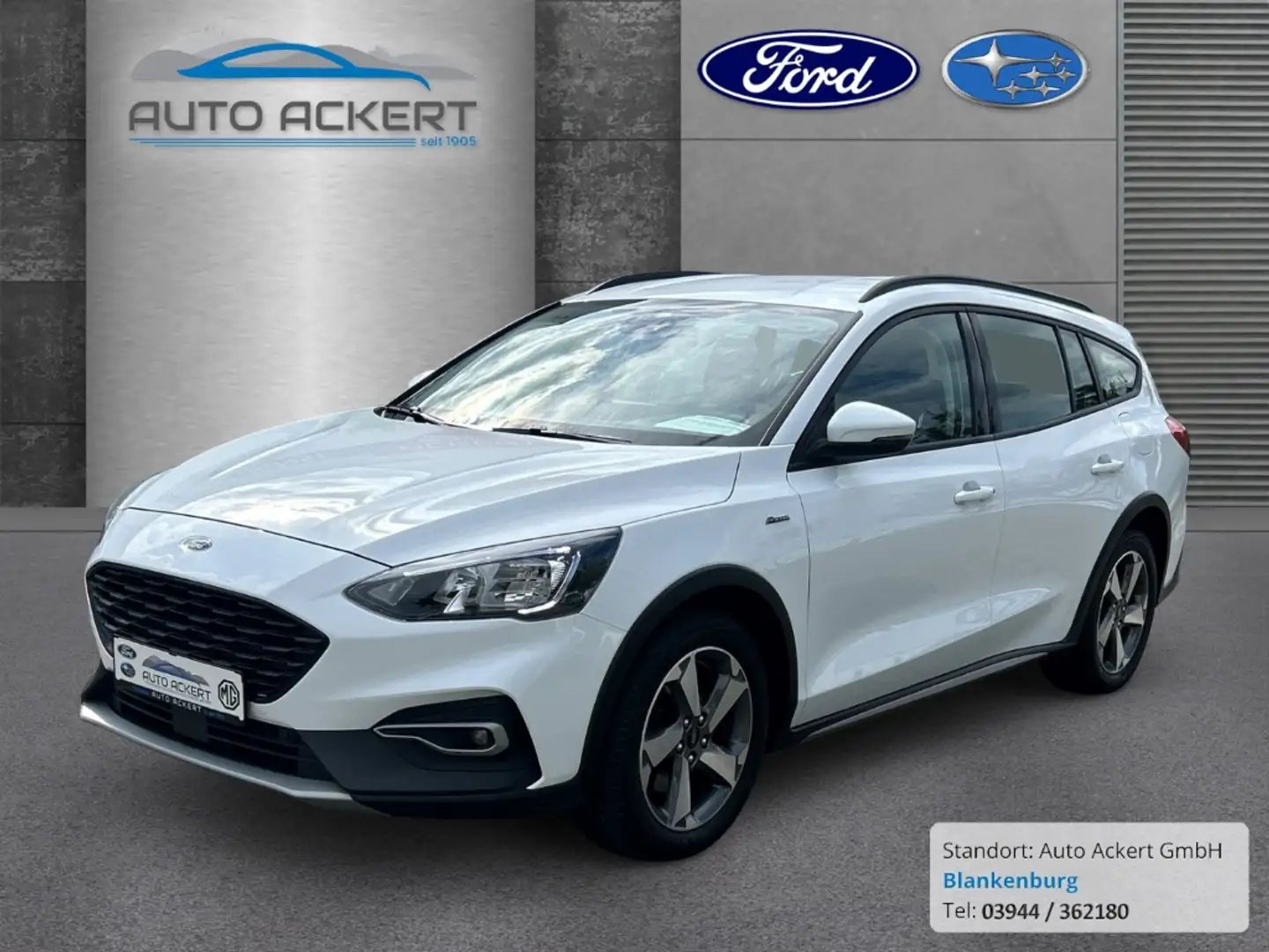 Ford Focus Turnier Active 1.5 EcoBoost EU6d-T Klima Navi ZV Weiß - 1