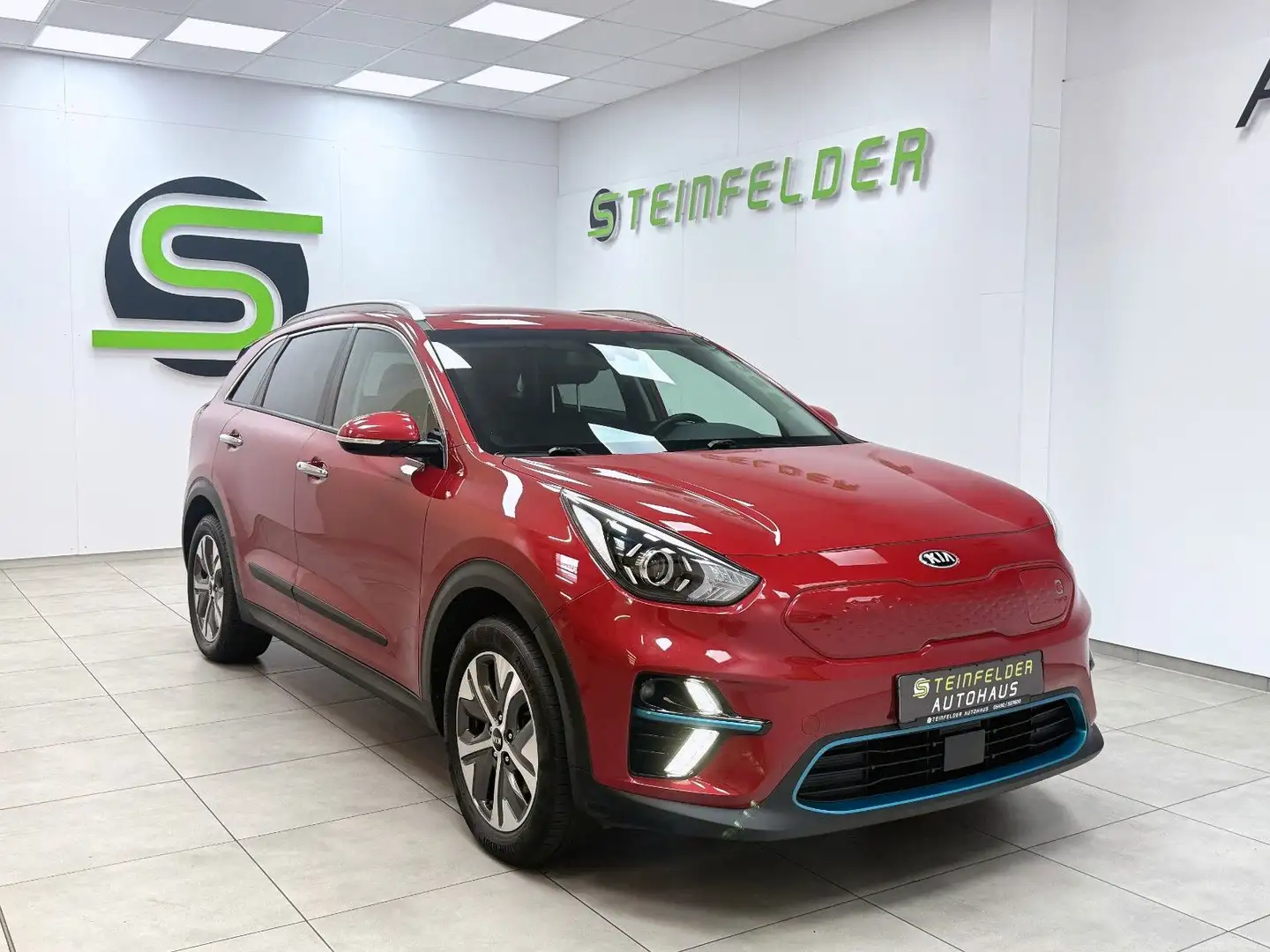 Kia Niro EV Vision / RKAM /  T-LEDER / SHZ / ACC Rot - 1
