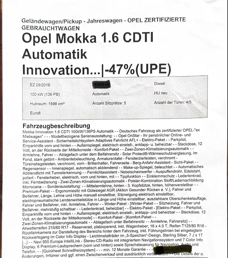 Opel Mokka 1.6 CDTI Automatik Innovation - 1