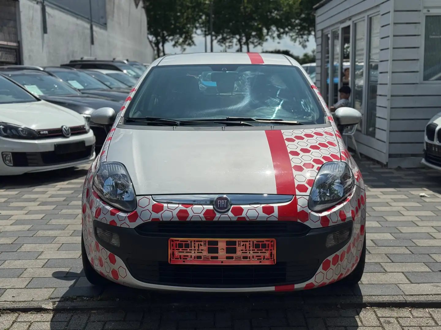 Fiat Punto Evo 1.4 Automatik Silber - 2