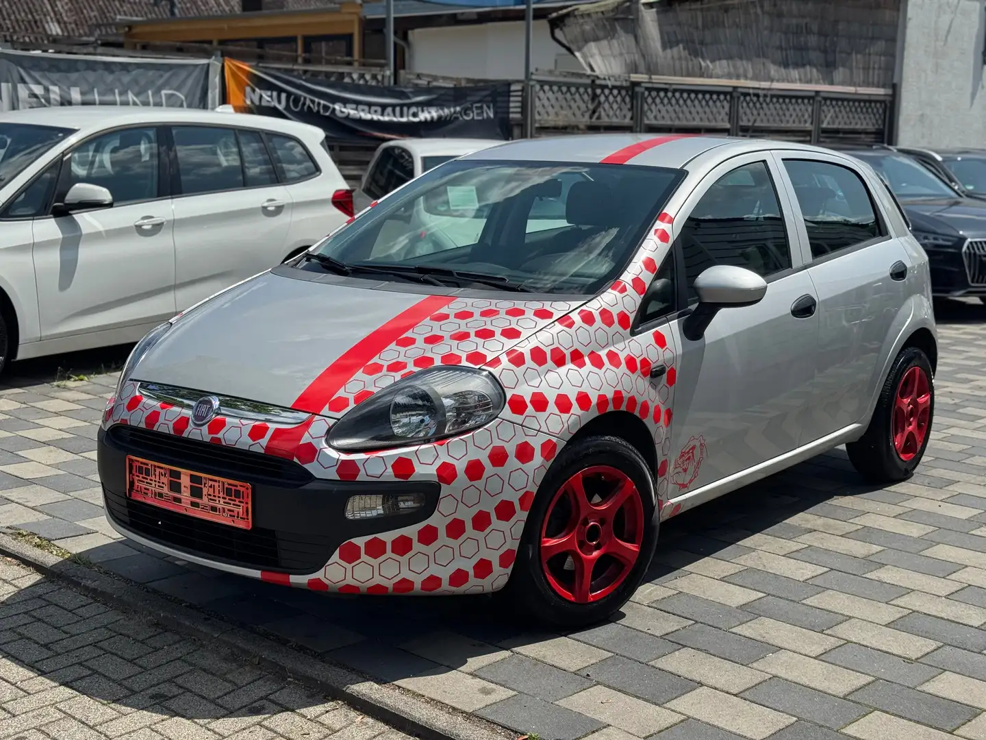Fiat Punto Evo 1.4 Automatik Silber - 1