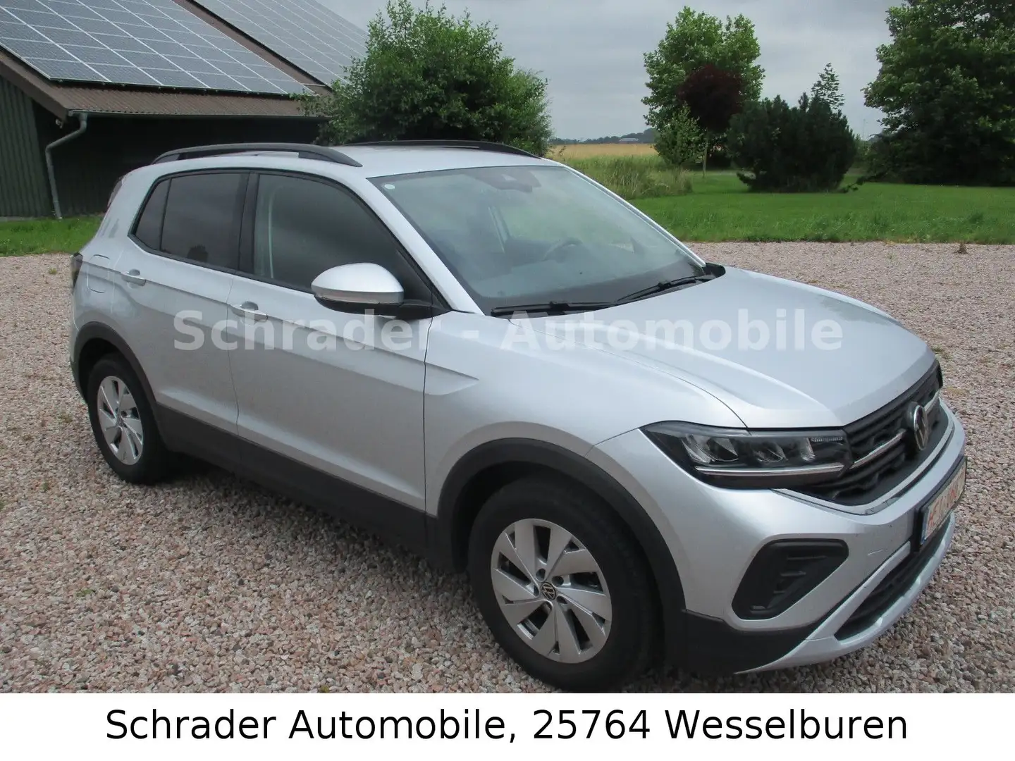 Volkswagen T-Cross 1.0 TSI "Life" -DSG- ALU-ACC-LED-PDC-App Silber - 1
