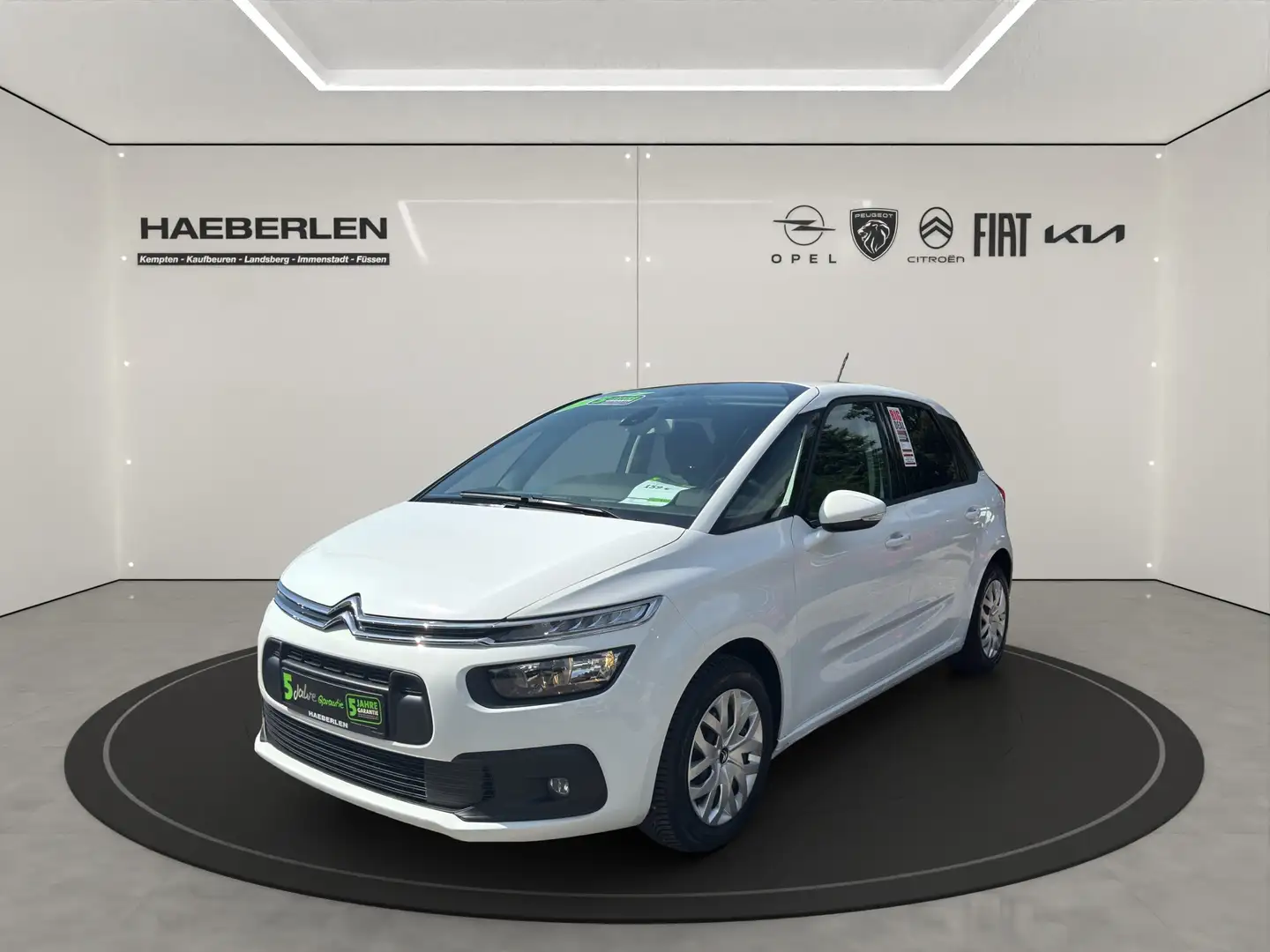 Citroen C4 Picasso /Spacetourer 1.2 *Sitzheiz+Parksensor* Weiß - 2