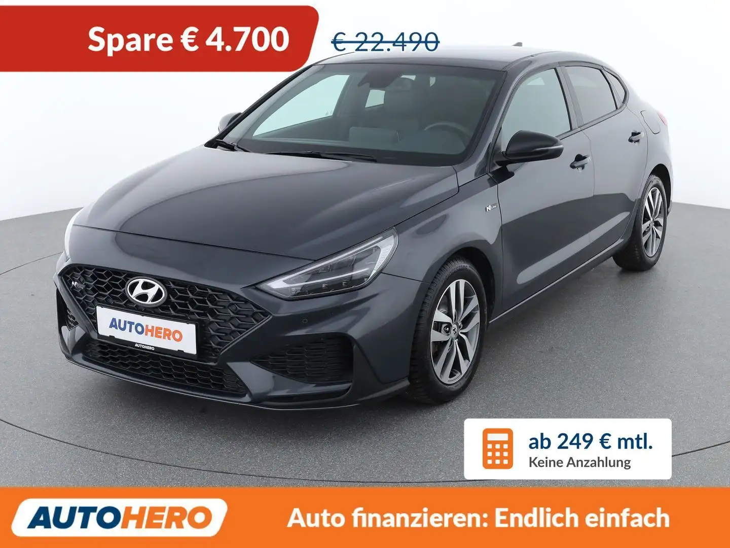 Hyundai i30 1.5 T-GDI Mild-Hybrid N Line Grau - 1