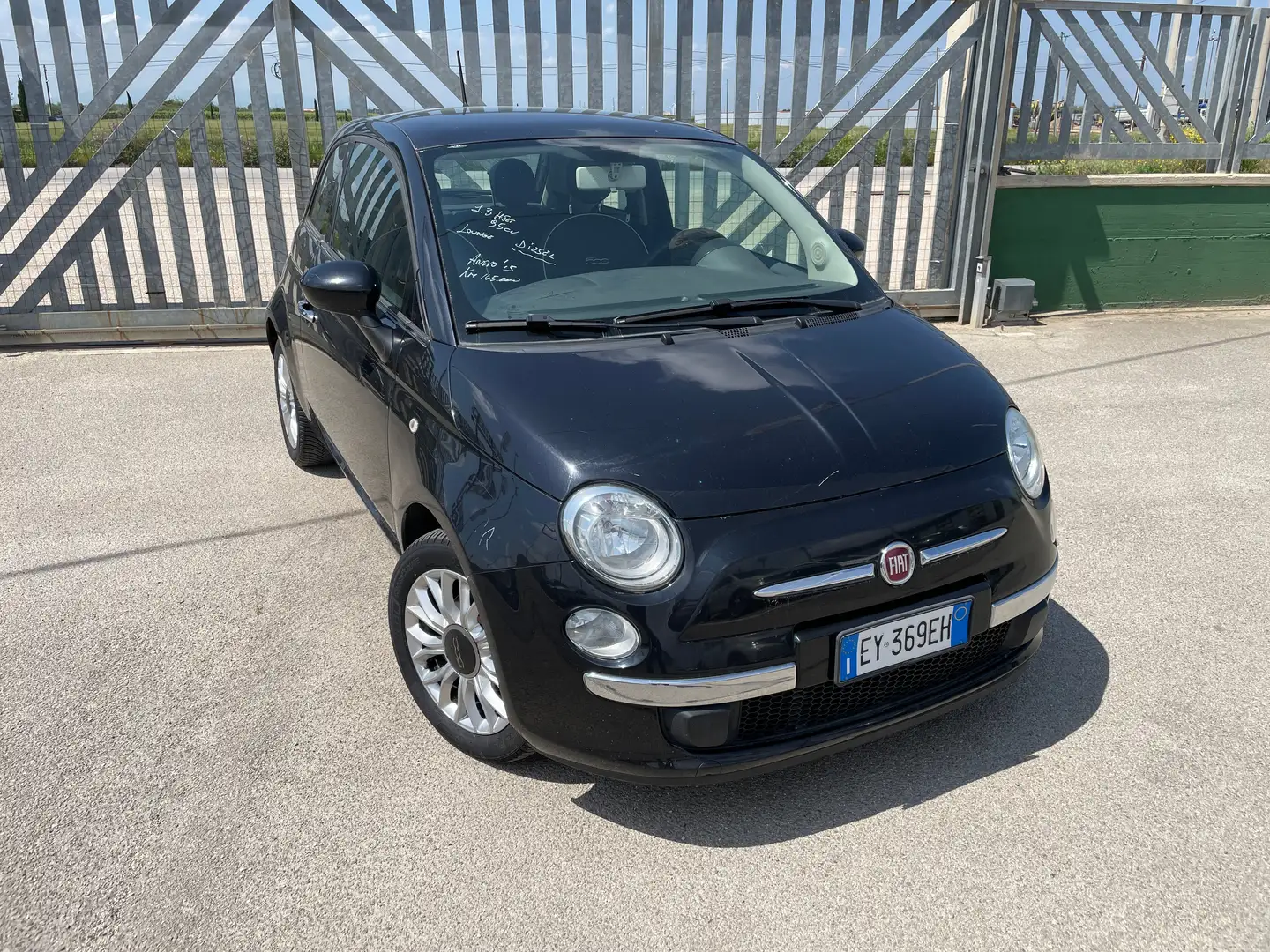 Fiat 500 500 1.3 mjt 16v GQ 95cv my14 Nero - 1