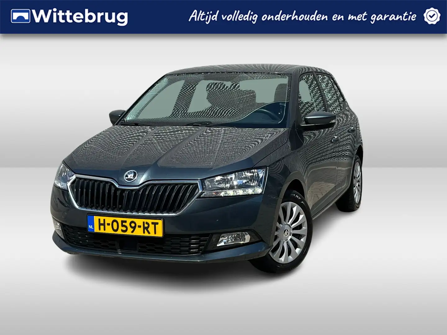 Skoda Fabia 1.0 TSI Ambition / Airco / Navigatie / Parkeersens Grau - 1
