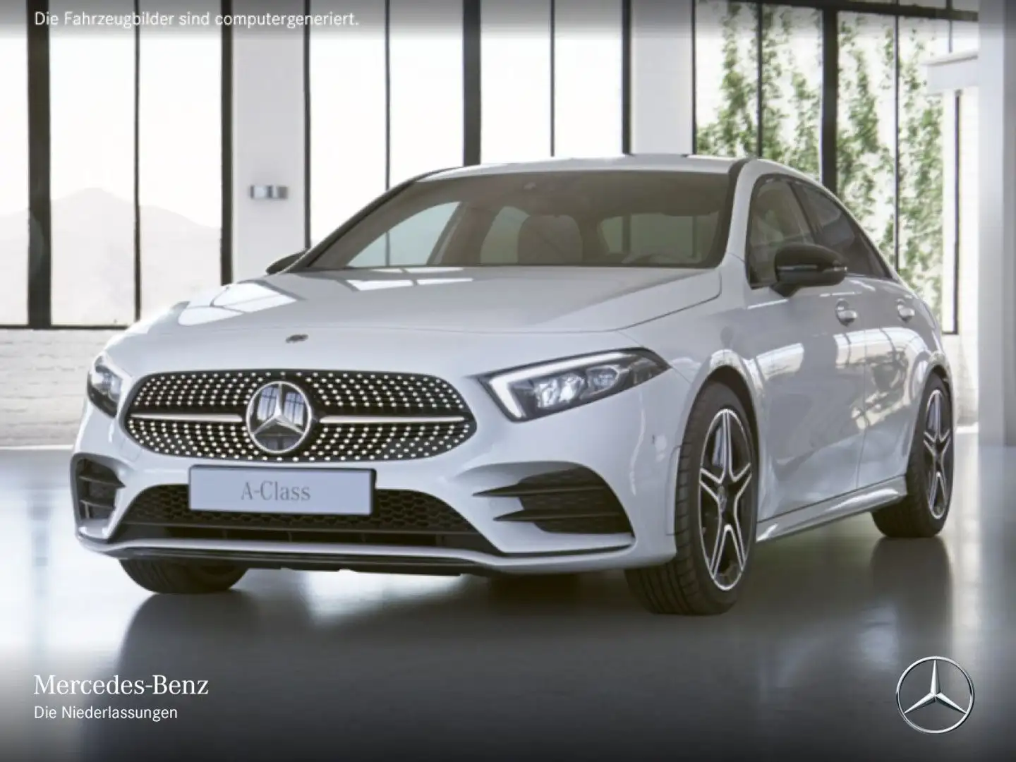 Mercedes-Benz A 250 e Lim AMG+NIGHT+LED+8G Weiß - 2