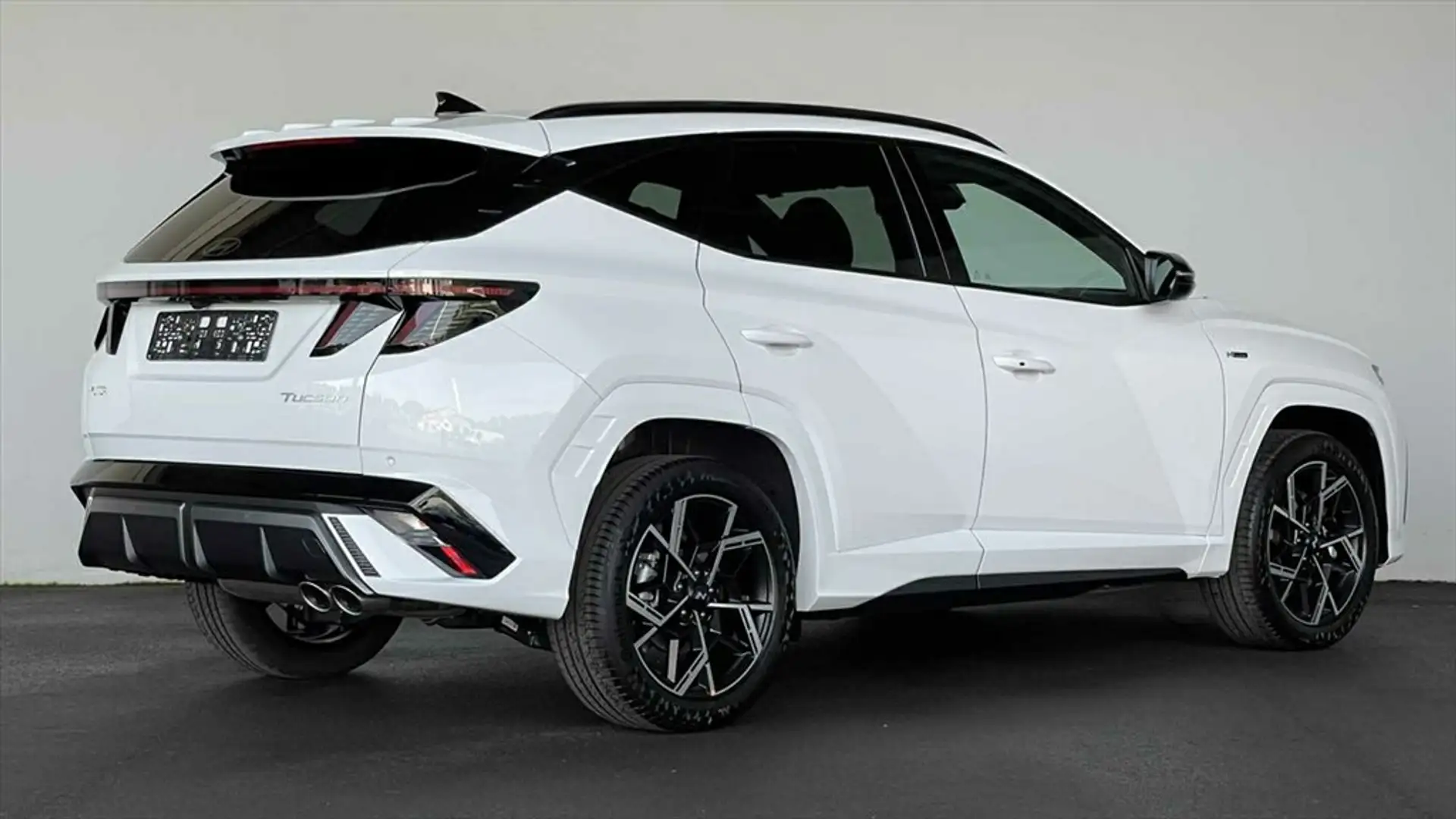 Hyundai TUCSON IV 1,6 T-GDi (MHEV) N-Line Keyless Navi Bianco - 2