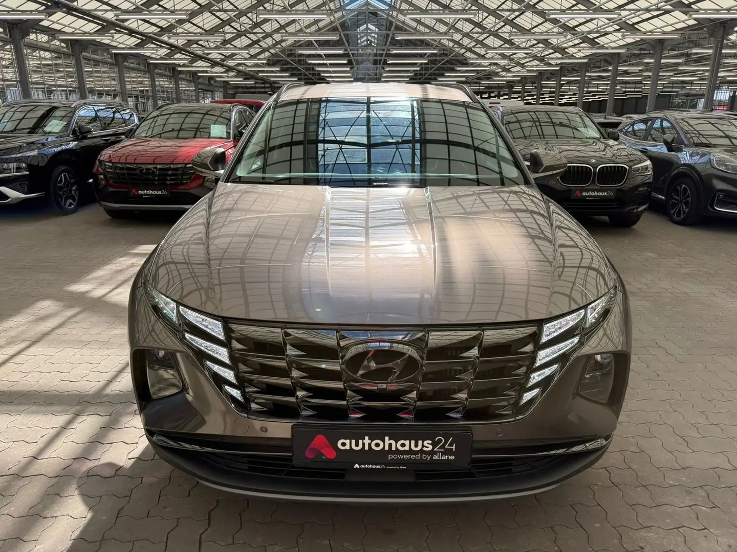 Hyundai TUCSON 1.6 T-GDI Prime 4WD|LED|Navi|Kamera|ACC Marrone - 2