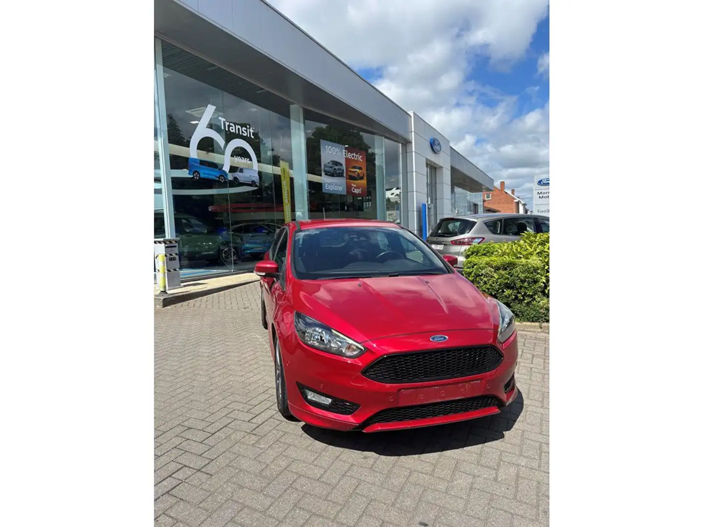 Ford Focus ST-LINE Ecoboost 125PK OC3135 Rouge - 1