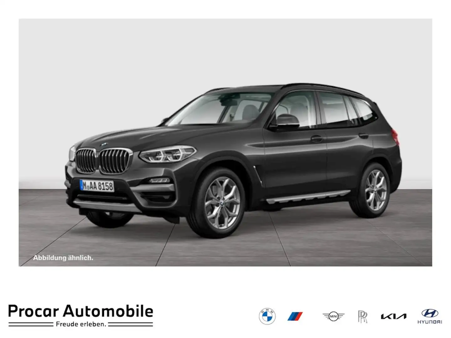 BMW X3 xDrive20d X LINE+PANO+AHK+HiFi+PA+DA Grau - 1