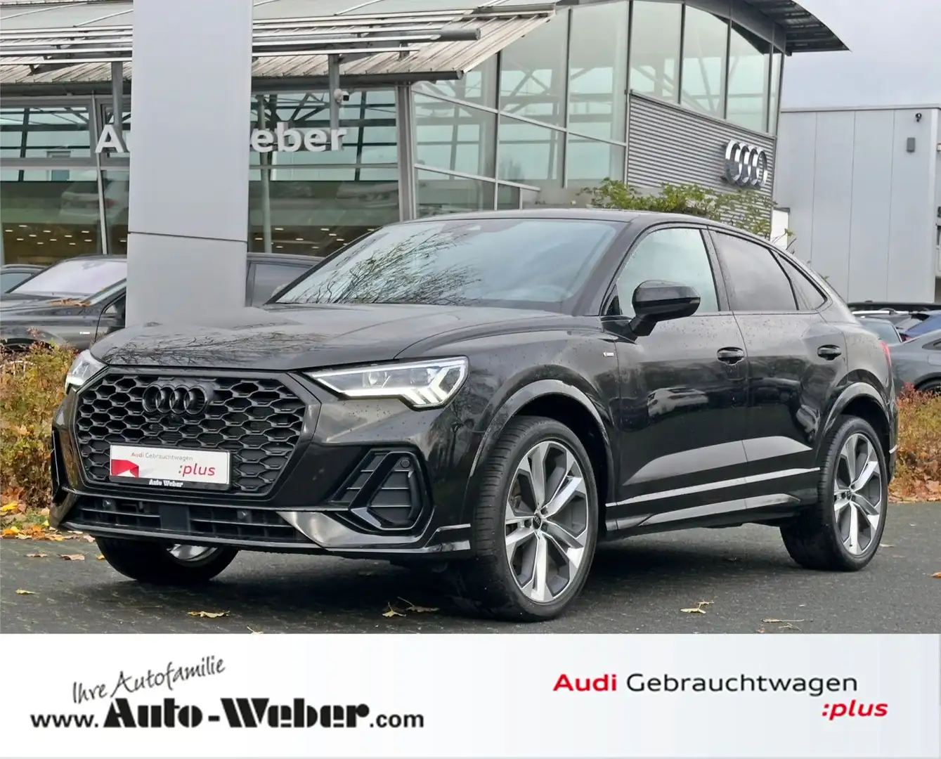 Audi Q3 Sportback 35TFSI S LINE PANO SONOS STANDHZ VC Schwarz - 1
