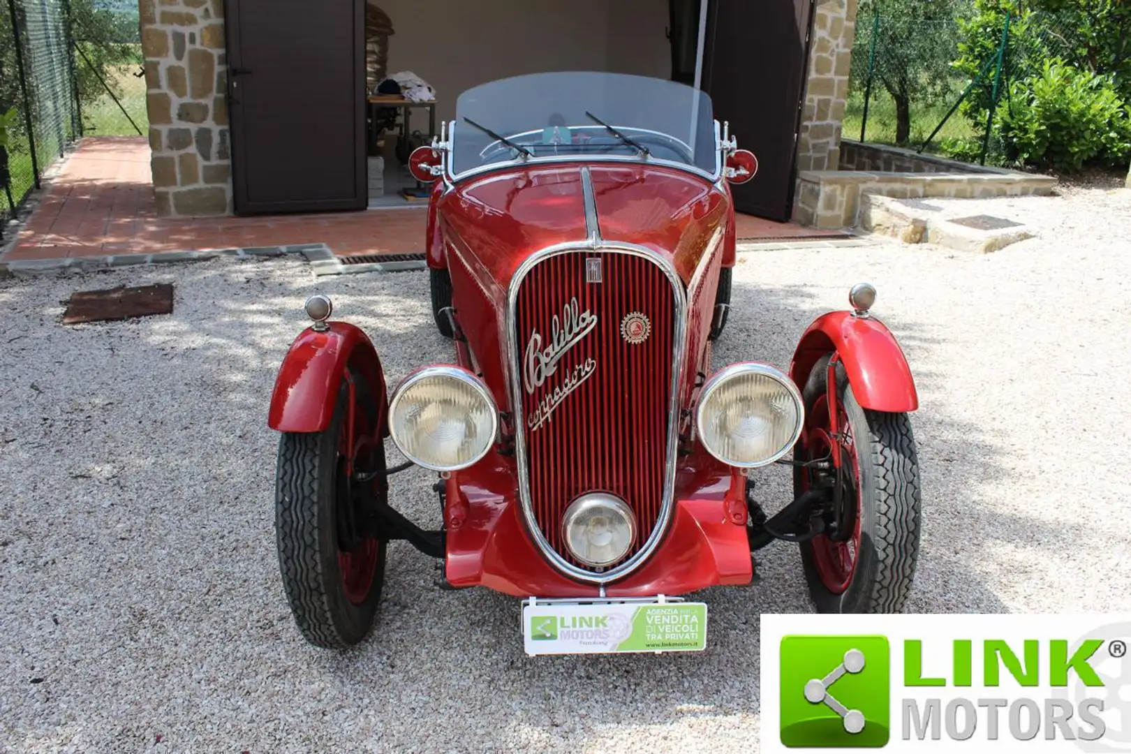 Fiat Balilla 508 spider RESTAURATA Rouge - 2