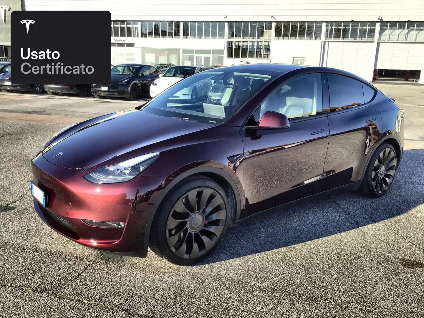 Tesla Model Y Performance Rosso - 2
