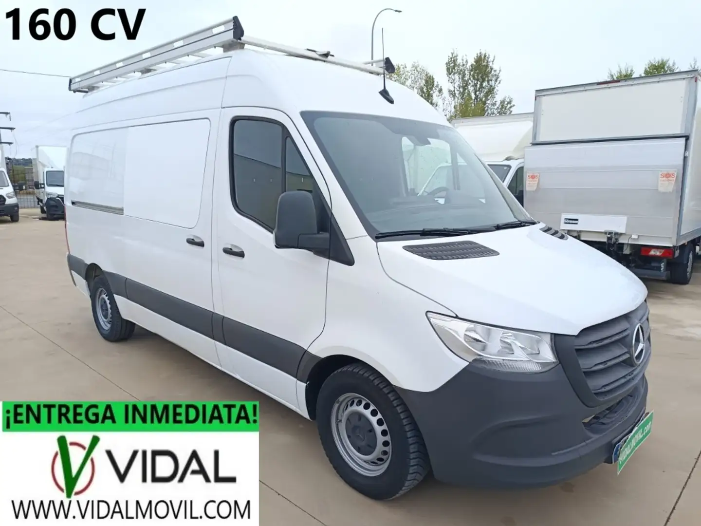 Mercedes-Benz Sprinter Furgón 316CDI Medio T.E. tT Blanco - 1