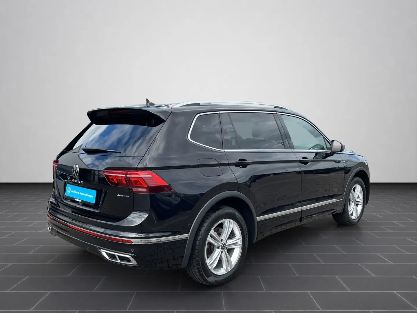 Volkswagen Tiguan Allspace 2.0 TDI R-Line HUD/RearView/Trai Nero - 2