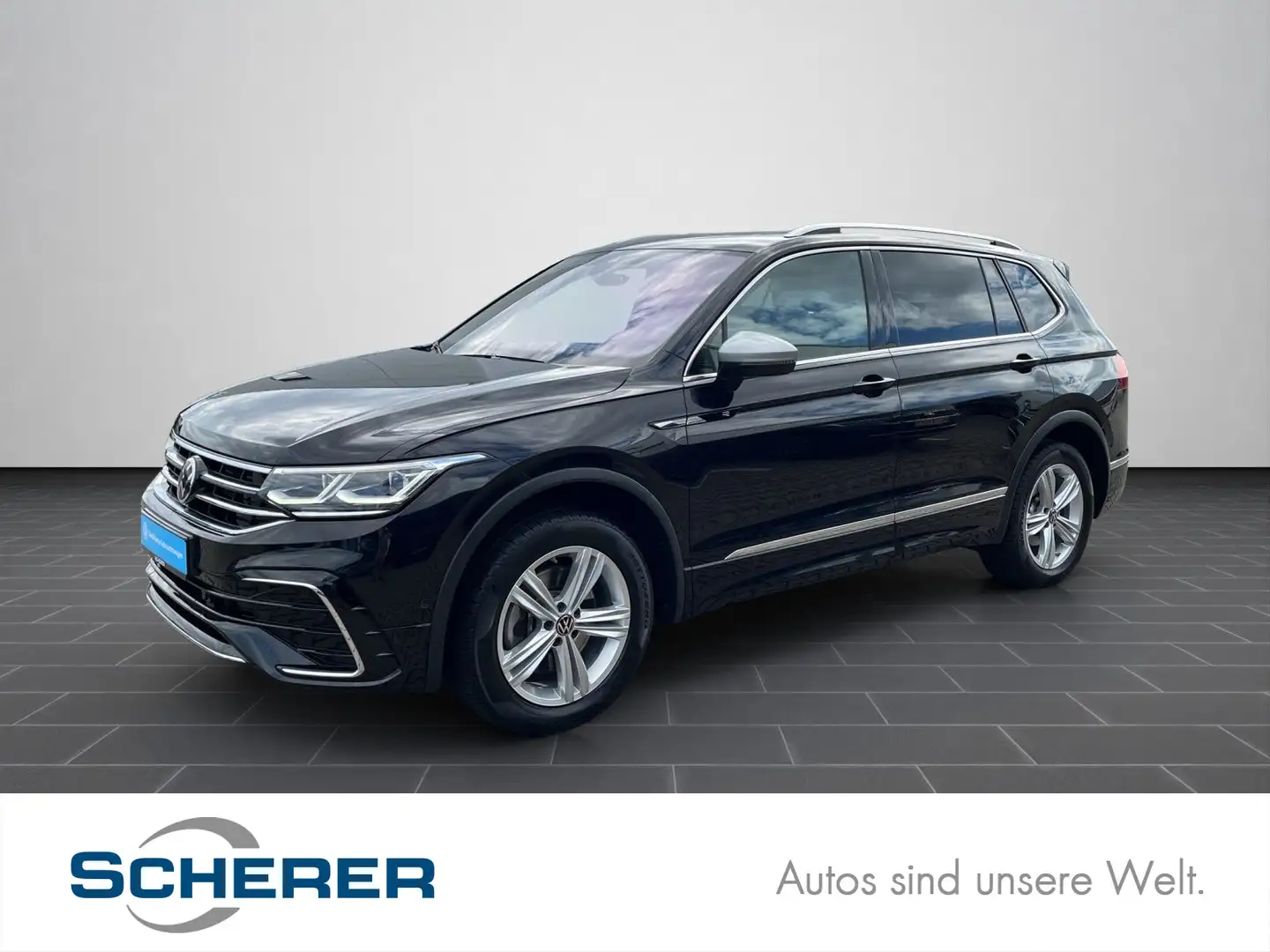 Volkswagen Tiguan Allspace 2.0 TDI R-Line HUD/RearView/Trai Nero - 1