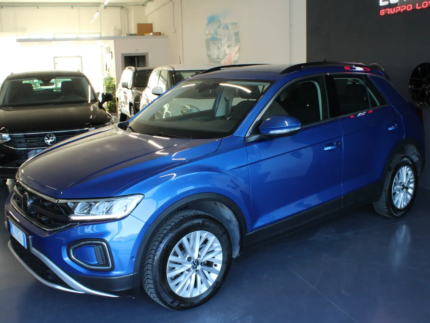 Volkswagen T-Roc T-Roc 2022 2.0 tdi Life 150cv dsg Blauw - 2