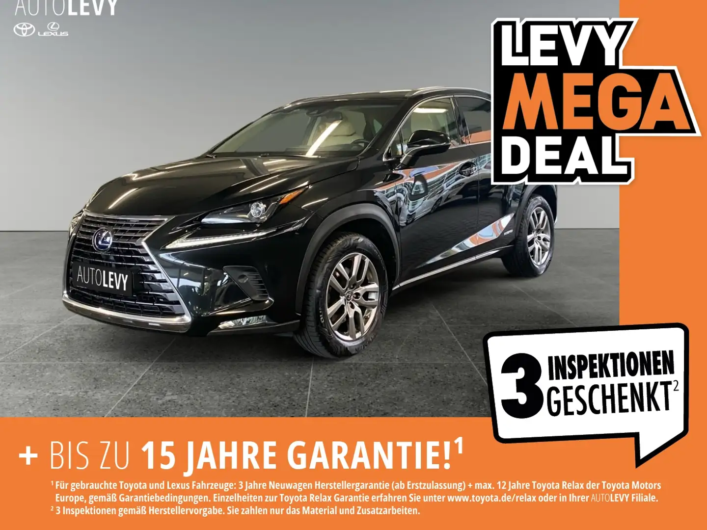 Lexus NX 300 h E-Four Launch Edition *SCHIEBEDACH* Schwarz - 1