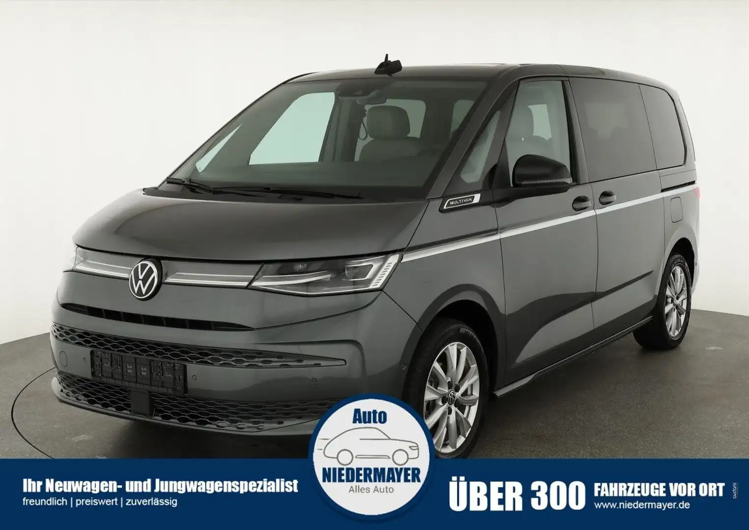 Volkswagen T7 Multivan TDI DSG Style KÜ, Pano, AHK, IQ.Light, 18-Zoll, el Gri - 1